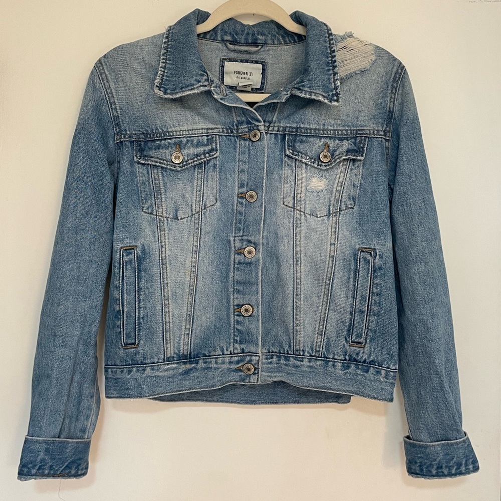 Cropped Jean Jacket - Picture 8 of 8